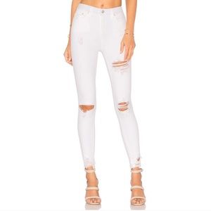 NWT Lovers + Friends Distressed Skinny Jeans